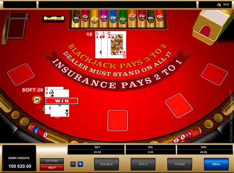 European Blackjack by Microgaming .